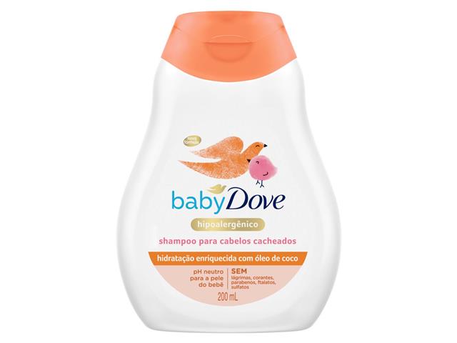 Shampoo Baby Dove para Cabelos Cacheados 200ml...