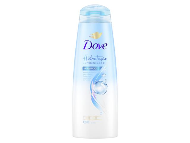Shampoo Dove Hidratação + Vitaminas A & E 400m...