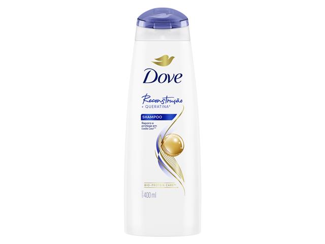 Shampoo Dove Reconstrução + Queratina 400ml - 0