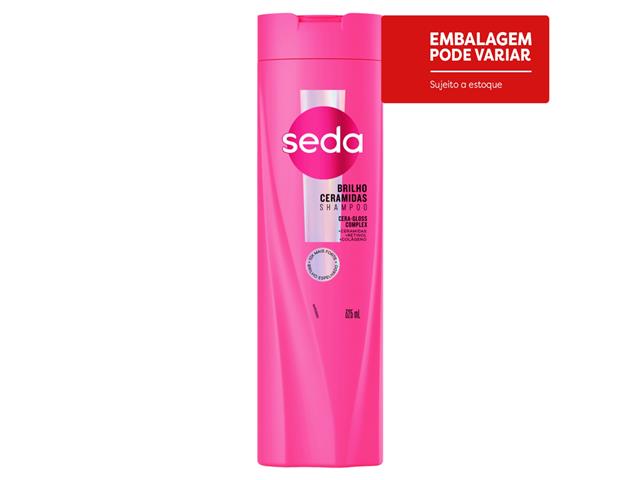 Shampoo Seda Brilho Ceramidas Frasco 325ml