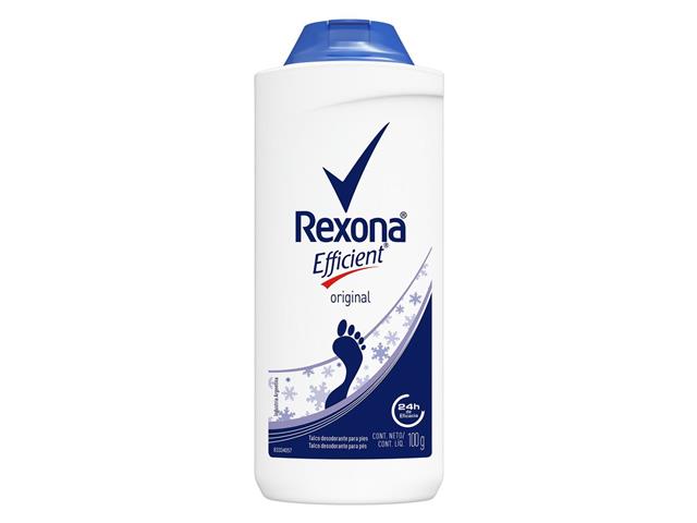 Talco Anitranspirante para os Pés Rexona Efficient 100g - 0