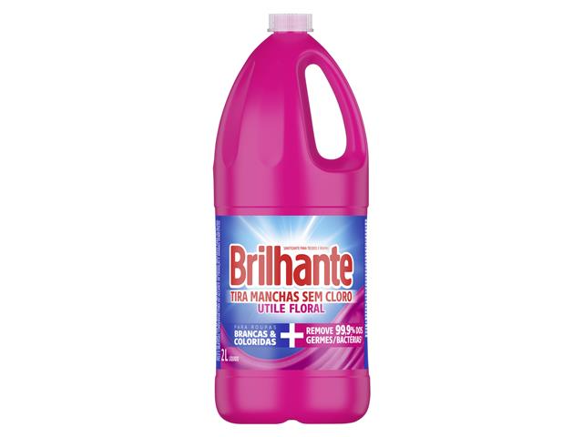 Tira Manchas Líquido Brilhante Utile Floral Se...