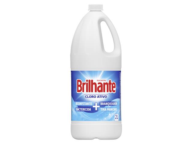 Água Sanitária Brilhante Cloro Ativo 2L