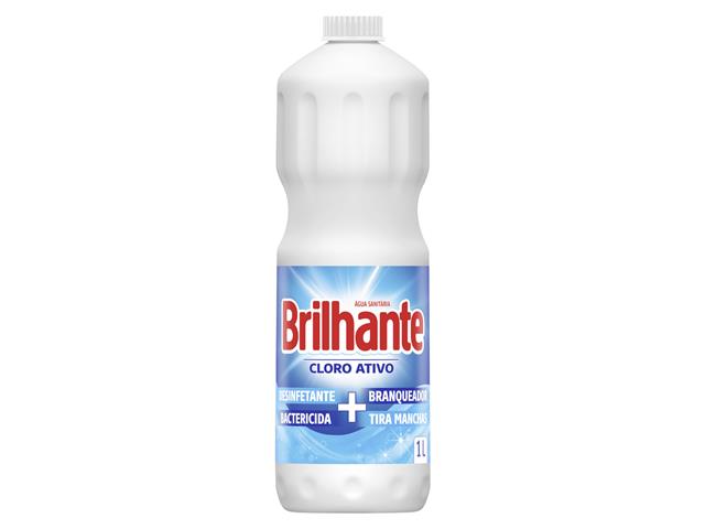 Água Sanitária Brilhante Cloro Ativo 1L