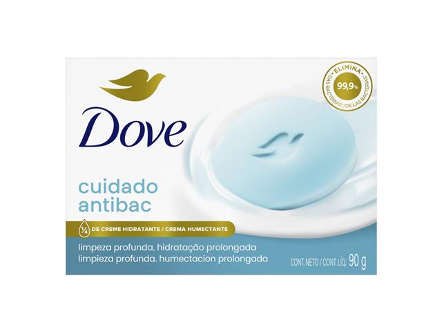 Sabonete Barra Cuidado Antibac Dove 90g