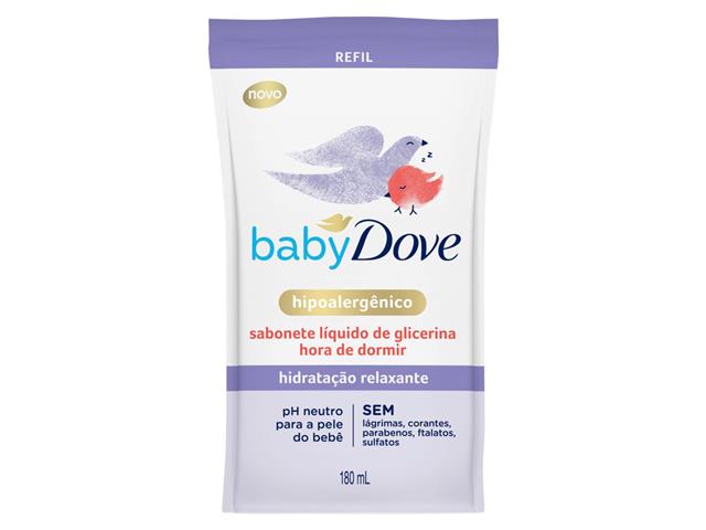 Sabonete Líquido Baby Dove Hora de Dormir 180m...