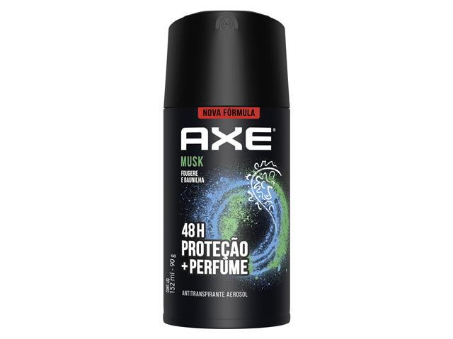 Desodorante Antitranspirante Aerossol Musk Axe...