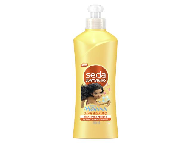 Creme para Pentear Seda Juntinhos Cachos Encan...