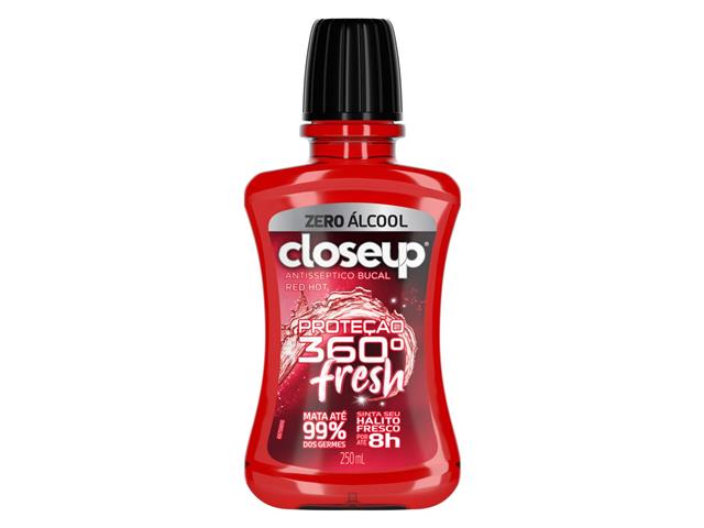 Enxaguante Bucal Close Up Red Hot sem Álcool 2...