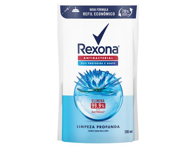 Sabonete Líquido Antibacterial Rexona Limpeza ...