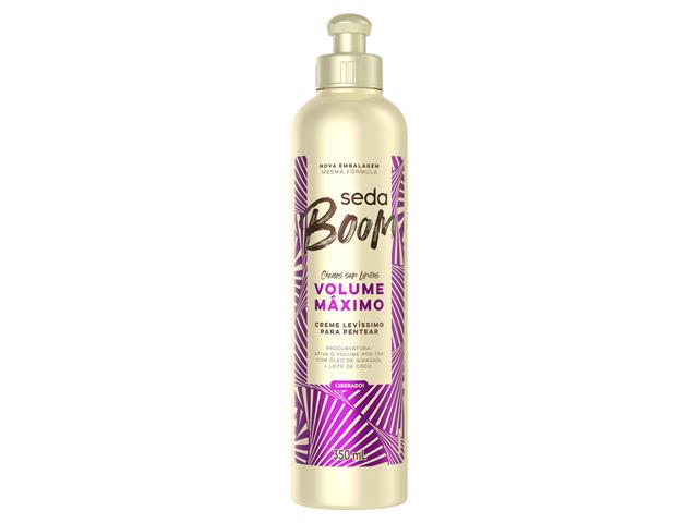 Creme para Pentear Seda Boom Volume Máximo Fra...