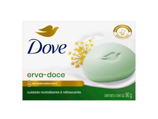 Sabonete Barra Erva-Doce Dove 90g