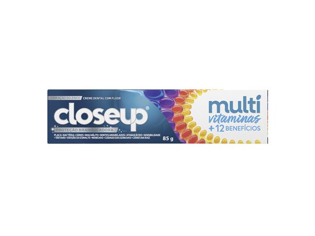 Creme Dental Closeup Multivitaminas + 12 Benef...