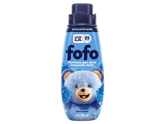 Amaciante de Roupa Concentrado Azul Tudão Fofo...