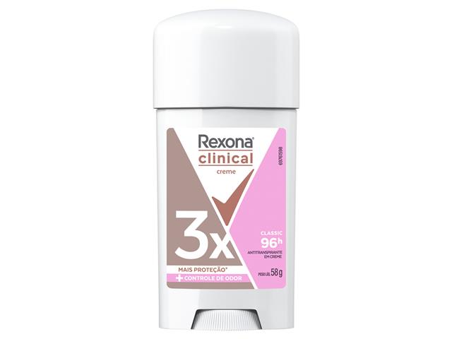 Antitranspirante Classic Rexona Clinical 58g