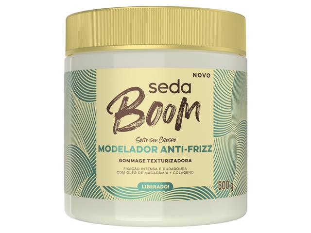 Modelador Antifrizz Seda Boom Pote 500g