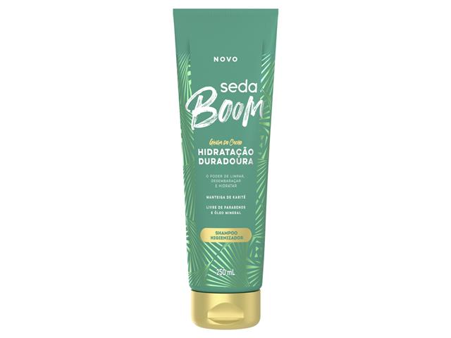 Shampoo Higienizador Seda Boom Hidratação Duradoura Bisnaga 250ml - 1