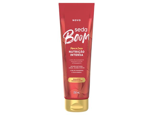 Shampoo Higienizador Seda Boom Nutrição Intens...