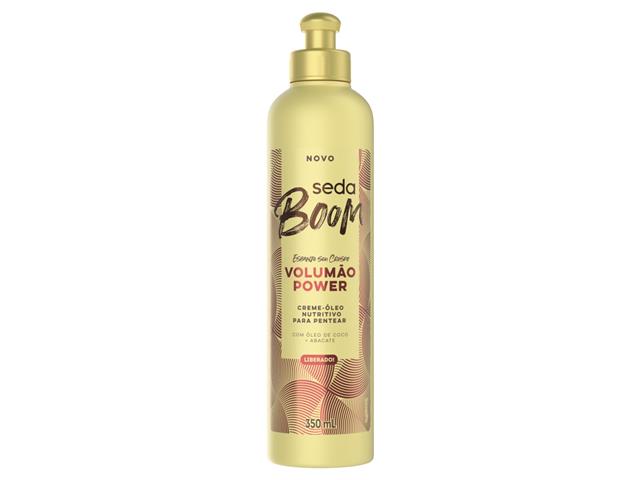 Creme para Pentear Seda Boom Volumão Power Fra...