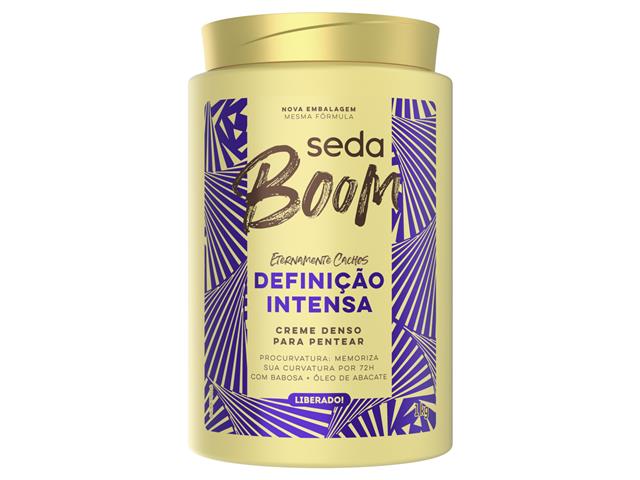 Creme para Pentear Seda Boom Definição Intensa...
