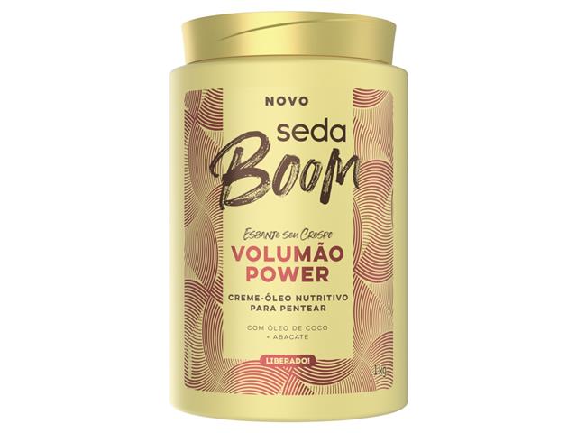 Creme para Pentear Seda Boom Volumão Power Pot...