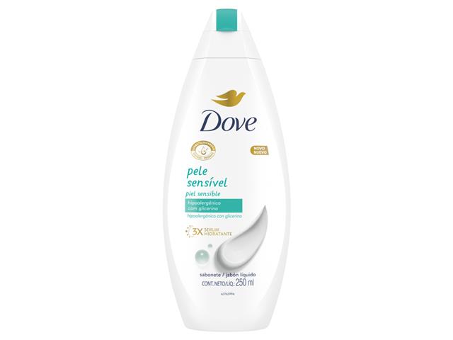Sabonete Líquido Dove Pele Sensível 250ml