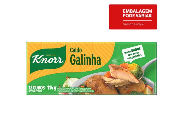 Caldo Knorr Galinha 12 Cubos