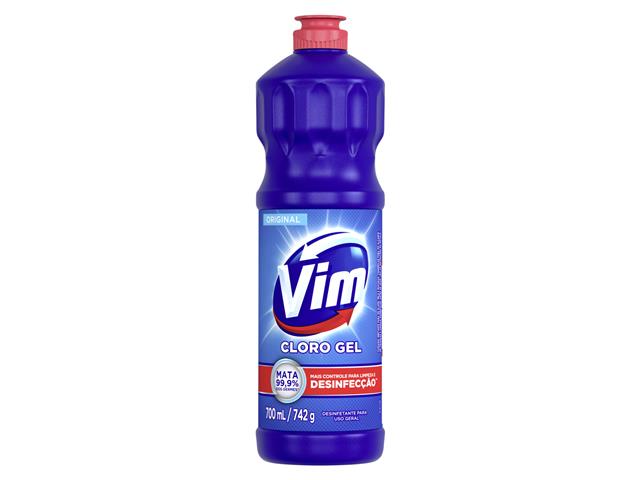 Desinfetante Uso Geral Cloro Gel Original Vim ...