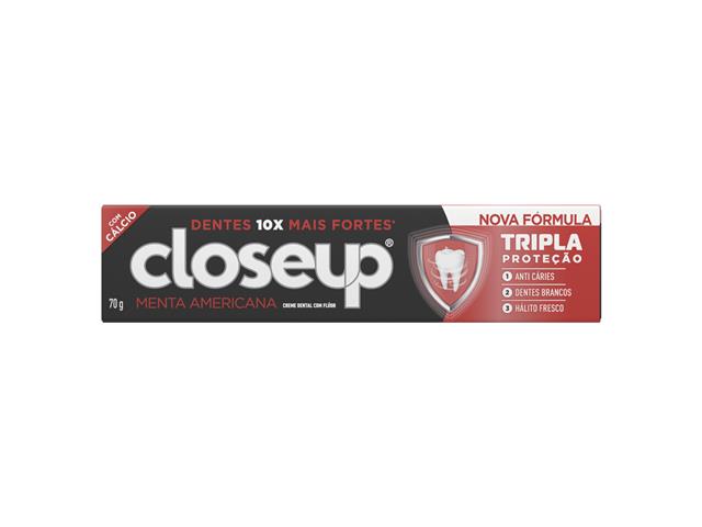 Creme Dental Menta Americana Closeup Tripla Pr...