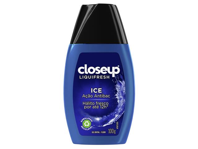 Creme Dental em Gel Close Up Liquifresh Ice 10...