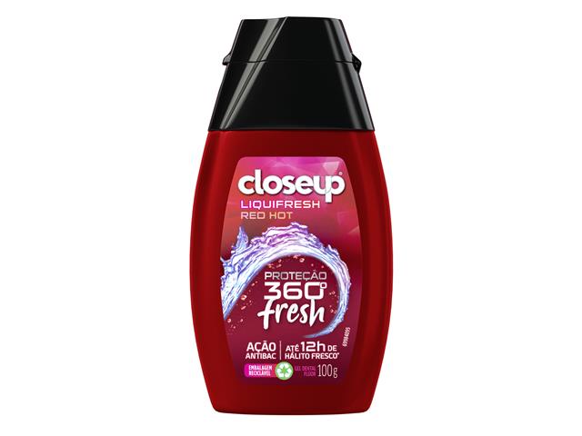 Creme Dental em Gel Close Up Liquifresh Red Ho...