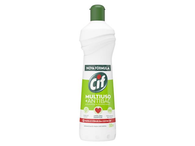 Limpador MuLiuso Cif + Antibac 500ml Spray