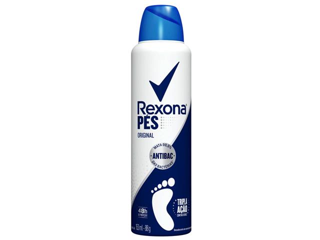 Desodorante Aerosol para os Pés Rexona 153ml