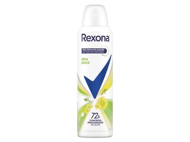 Desodorante Aerossol Rexona  Erva-Doce 150mL