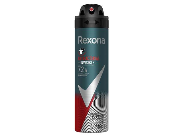 Desodorante Aerossol Antibacterial e Invisible...