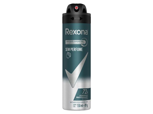 Desodorante Aerossol sem Perfume Rexona Men 15...