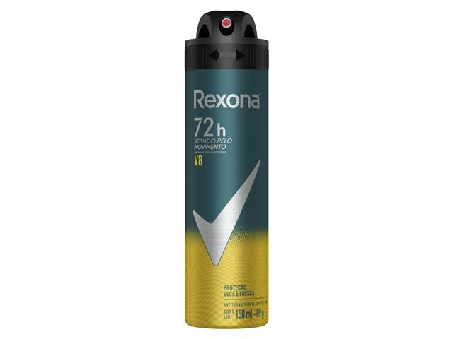 Desodorante Aerossol V8 Rexona Men 150ml