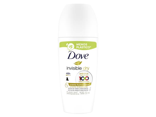 Desodorante Roll On Dove Invisible Dry 50ml