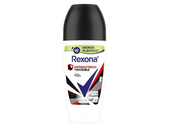 Desodorante Roll On Rexona Antibacterial + Inv...