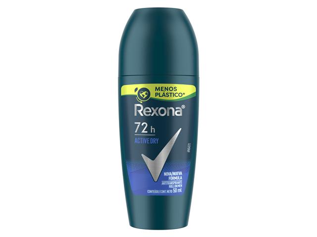 Desodorante Roll On Rexona Masculino Active Dr...