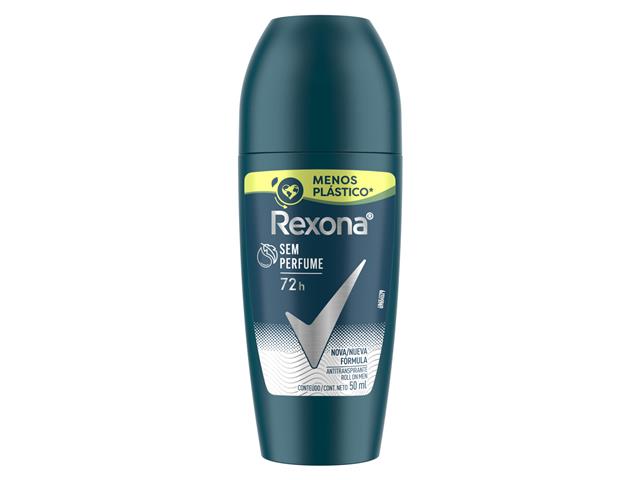 Desodorante Roll On Rexona Masculino Sem Perfu...