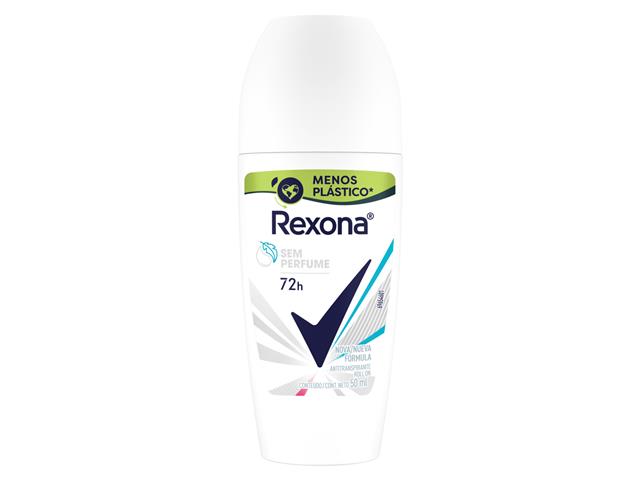 Desodorante Roll On Rexona Sem Perfume 50ml