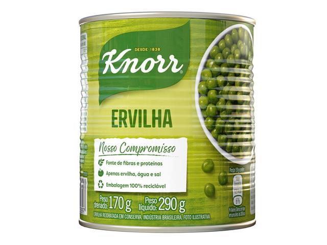 Ervilha em Conserva Knorr Tradicional 170g - 0