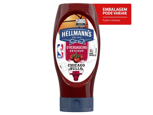 Ketchup NBA Chicago Bulls Hellmann's Squeeze 3...