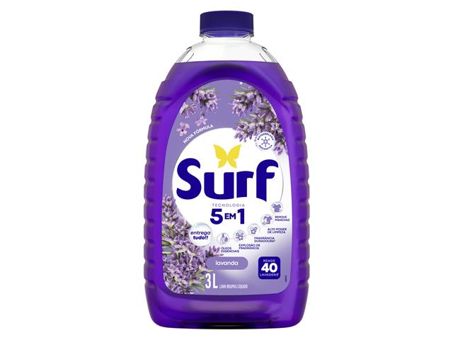 Lava-Roupas Líquido Lavanda Surf 3l