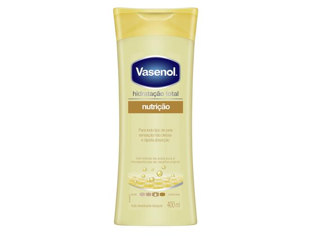 Loção Hidratante Vasenol Hidratação Total Nutr...