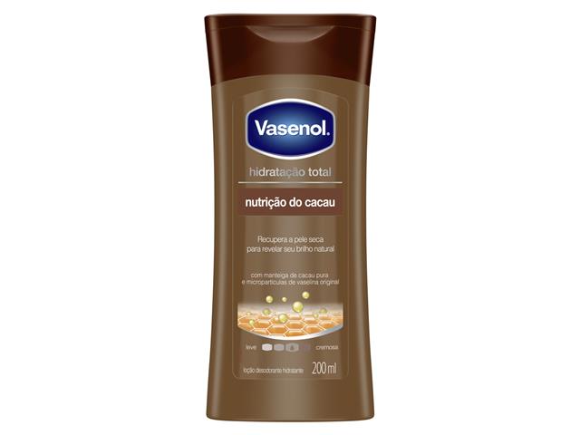 Loção Hidratante Vasenol Hidratação Total Nutr...