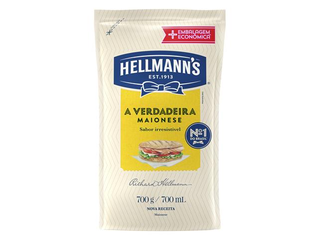 Maionese Hellmann's 700g Embalagem + Econômica...
