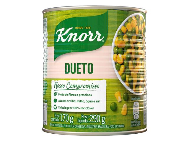 Milho e Ervilha em Conserva Knorr Dueto 170g - 0