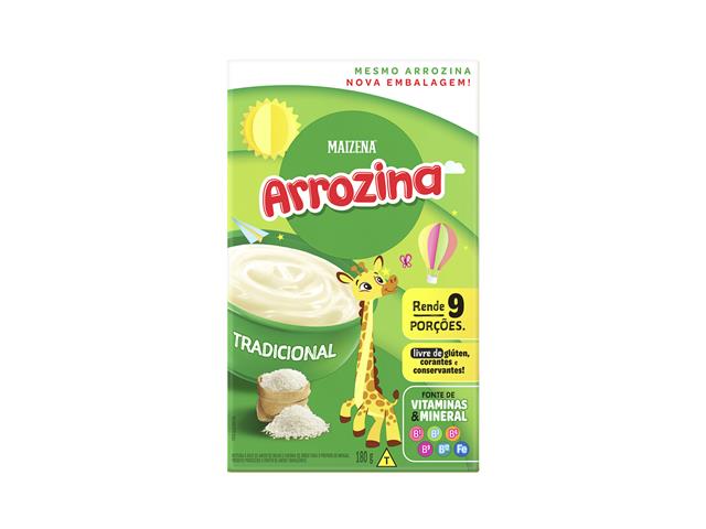Mingau Tradicional Maizena Arrozina Caixa 180g...